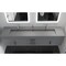 Castello Usa Nile 84-inch Gray Vanity Set with Gray Top and Chrome Handles CB-MC-84G-CHR-2053-GR - alternate 2